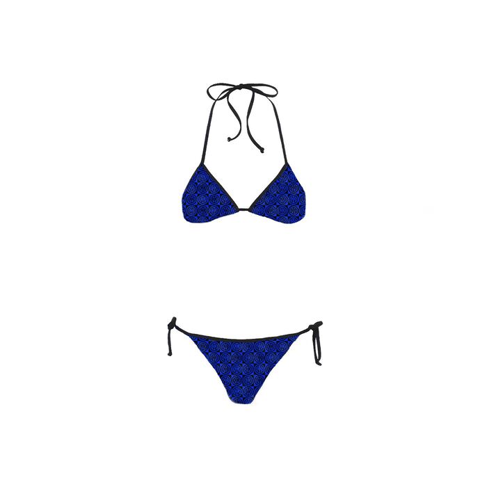Image IM INTER X MC2 SAINT BARTH BIKINI PATRÓN NERAZURRO